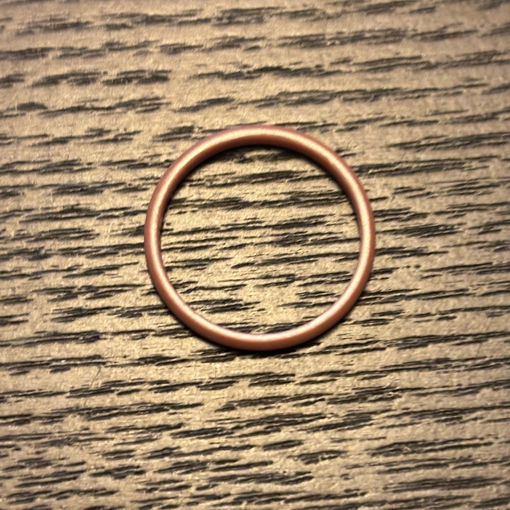 enso Rose Gold Halo Ring